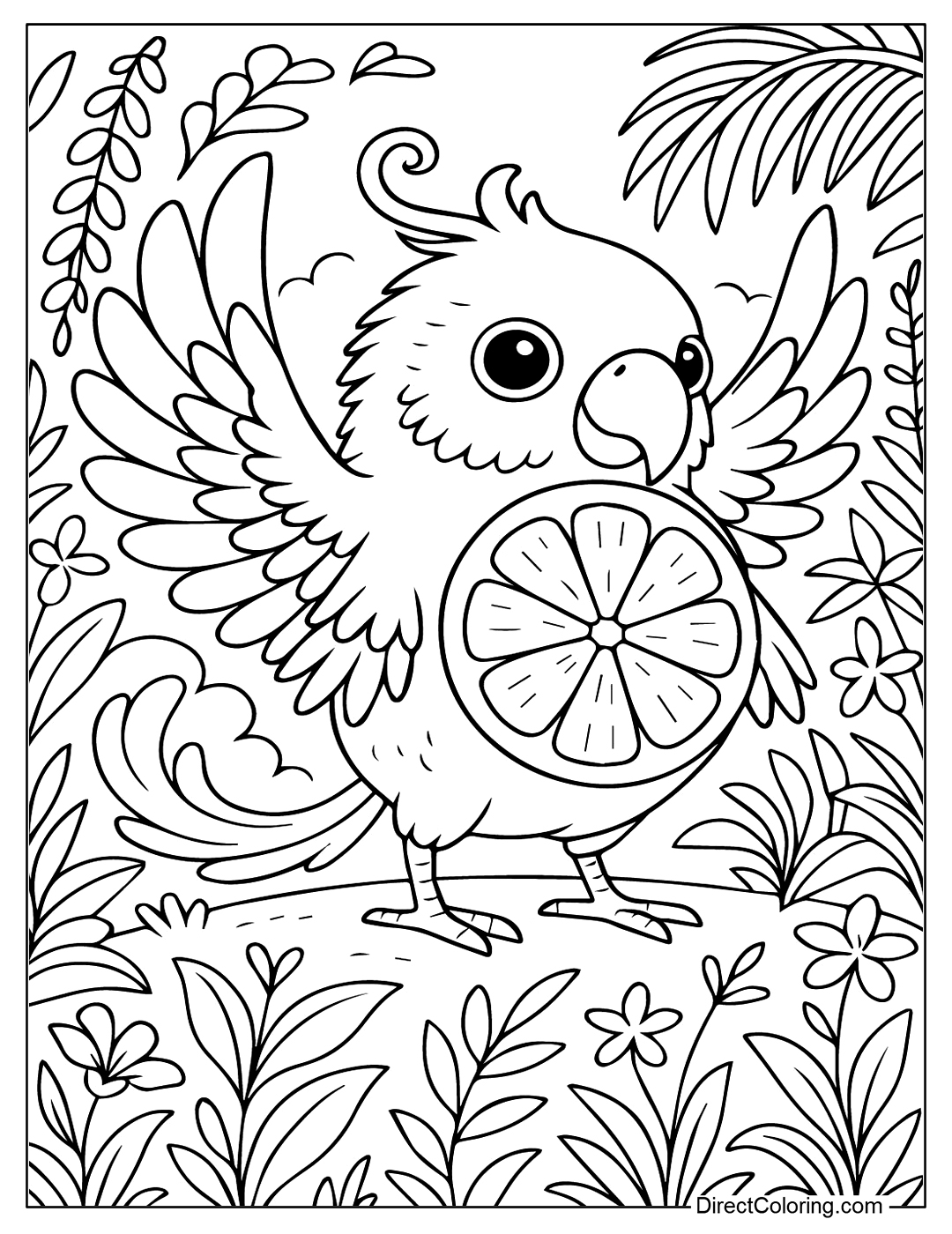 Perochello Lemonchello Coloring Page